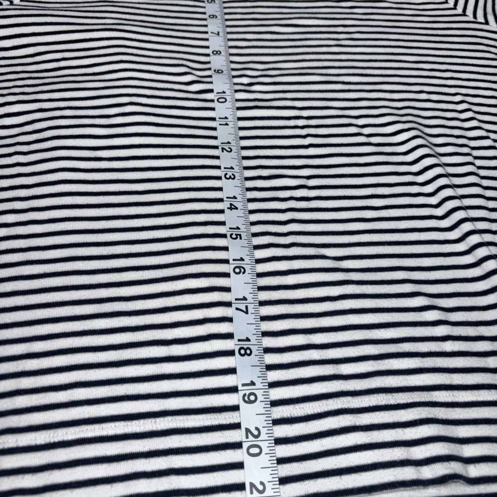 Chico's Striped Short Sleeve Tee - Picture 5 of 5